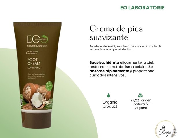 Crema de pies suavizante - 100ml