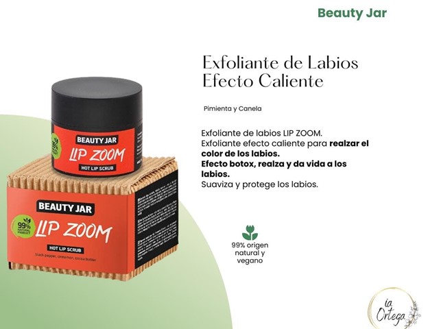 Exfoliante de Labios Efecto Calor- 15ml 